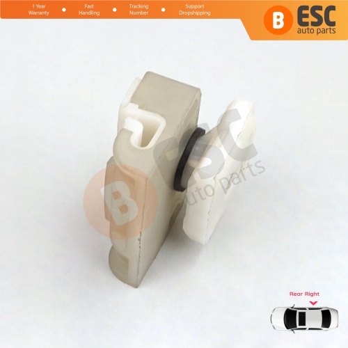 Window Regulator Repair Clips Rear Right for Mercedes S Class W140 1992-1999 4-Door 1407301246