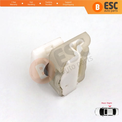 Window Regulator Repair Clips Rear Right for Mercedes S Class W140 1992-1999 4-Door 1407301246