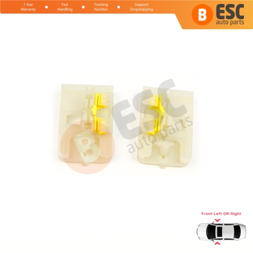 Window Regulator Repair Clips 1+2 Front Left or Right for Ford Focus MK3 Opel Astra J VW Golf MK7 5G 4/5 Door