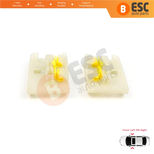 Window Regulator Repair Clips 1+2 Front Left or Right for Ford Focus MK3 Opel Astra J VW Golf MK7 5G 4/5 Door