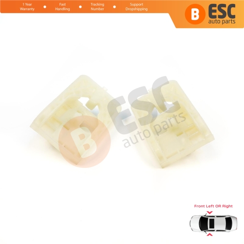 Window Regulator Repair Clips 1+2 Front Left or Right for Ford Focus MK3 Opel Astra J VW Golf MK7 5G 4/5 Door