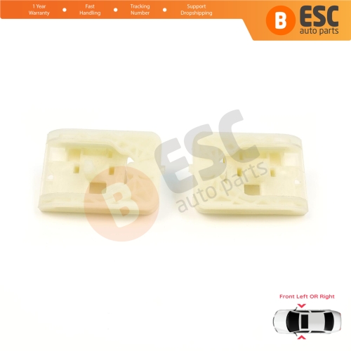 Window Regulator Repair Clips 1+2 Front Left or Right for Ford Focus MK3 Opel Astra J VW Golf MK7 5G 4/5 Door