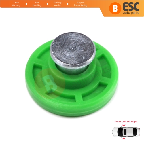 Scissor Style Window Regulator Lifting Mechanism Idler Pulley Front Door for BMW 3 Series E30 1982-1992 51321932393