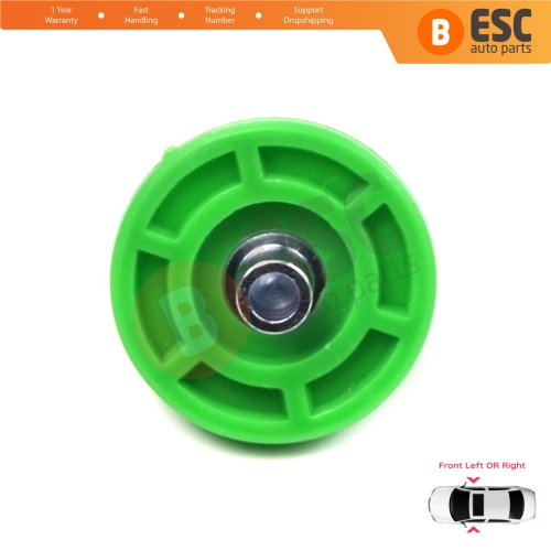 Scissor Style Window Regulator Lifting Mechanism Idler Pulley Front Door for BMW 3 Series E30 1982-1992 51321932393
