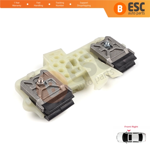 Power Window Regulator Repair Clips Front Right for Ford Fiesta MK5 JH JD BE256 2001-2008 4/5 Door 2S61A23200