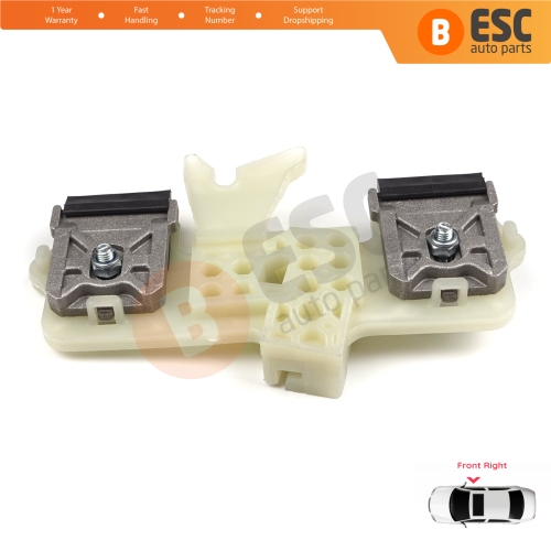 Power Window Regulator Repair Clips Front Right for Ford Fiesta MK5 JH JD BE256 2001-2008 4/5 Door 2S61A23200