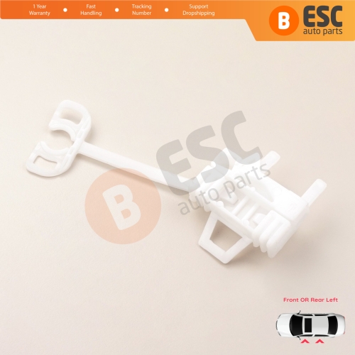 Power Window Regulator Repair Clips Left for Alfa Romeo 156 932 1996-2007 4/5 Door Sedan Sportwagon