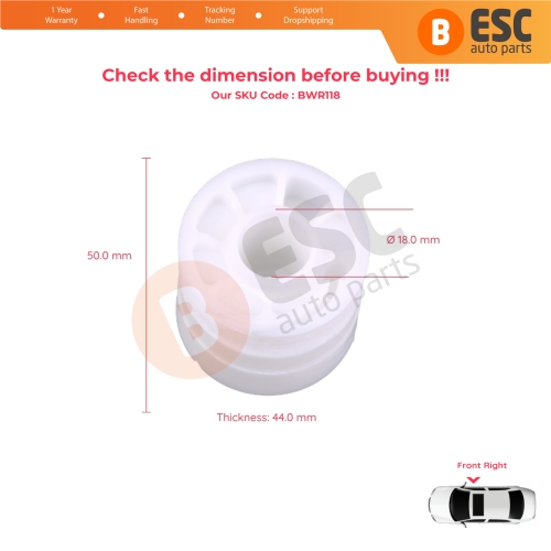 Window Regulator Repair Wheel Front Right Door for VW Transporter T5 Caravelle Multivan 2003-2015 7H0837754