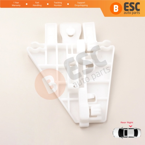 Power Window Regulator Repair Clips Rear Right for Alfa Romeo 159 939 2005-2011 4/5 Door 71740123