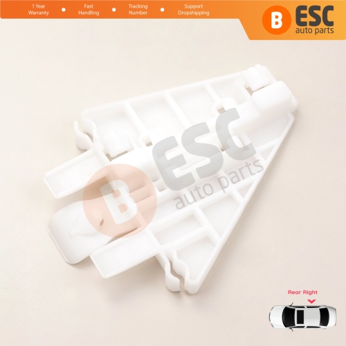 Power Window Regulator Repair Clips Rear Right for Alfa Romeo 159 939 2005-2011 4/5 Door 71740123