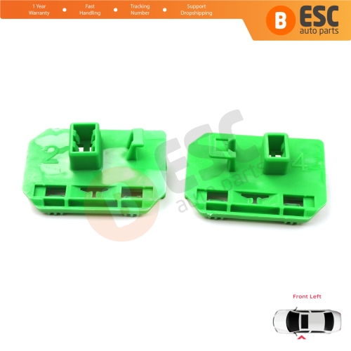 Window Regulator Repair Clips Left for Renault Trucks Premium Kerax Midlum DAF LF 45 55 Volvo FL II FE 1400753