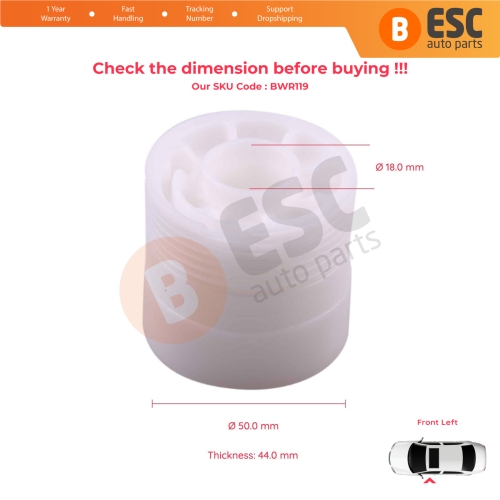 Window Regulator Repair Wheel Front Left Door for VW Transporter T5 Caravelle Multivan 2003-2015 7H0837753