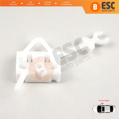 Window Regulator Repair Clips Front Right Door for Iveco EuroBus Fiat Panda MK3 169 2003-2012 3/5 Door 46803651