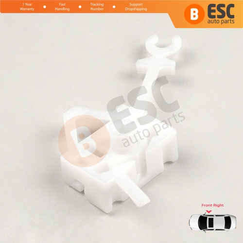 Window Regulator Repair Clips Front Right Door for Iveco EuroBus Fiat Panda MK3 169 2003-2012 3/5 Door 46803651