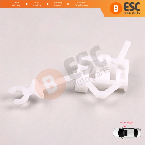Window Regulator Repair Clips Front Right Door for Iveco EuroBus Fiat Panda MK3 169 2003-2012 3/5 Door 46803651