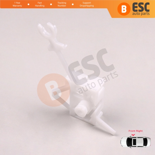 Window Regulator Repair Clips Front Right Door for Iveco EuroBus Fiat Panda MK3 169 2003-2012 3/5 Door 46803651