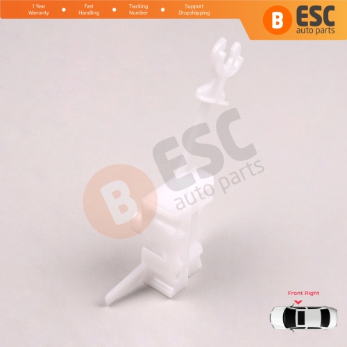 Window Regulator Repair Clips Front Right Door for Iveco EuroBus Fiat Panda MK3 169 2003-2012 3/5 Door 46803651