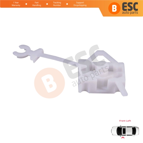 Window Regulator Repair Clips Front Left Door for Iveco EuroBus Fiat Panda MK3 169 2003-2012 3/5 Door 46803652
