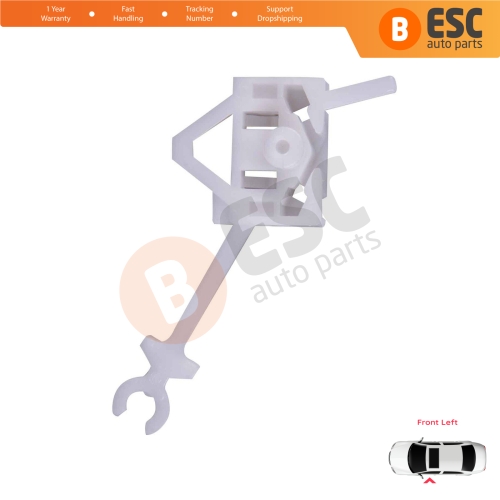 Window Regulator Repair Clips Front Left Door for Iveco EuroBus Fiat Panda MK3 169 2003-2012 3/5 Door 46803652