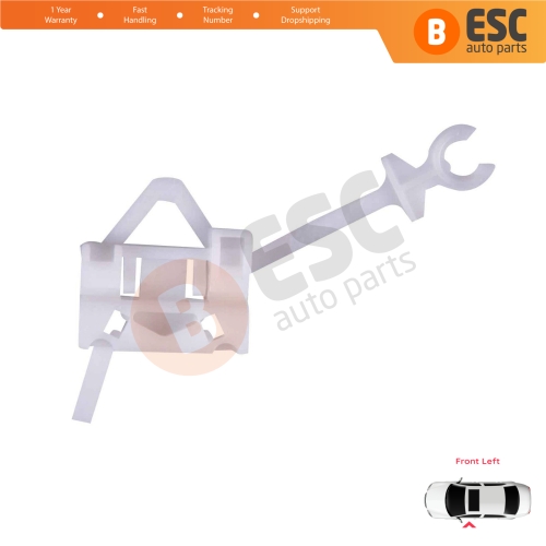 Window Regulator Repair Clips Front Left Door for Iveco EuroBus Fiat Panda MK3 169 2003-2012 3/5 Door 46803652