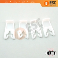 4 Pieces Window Regulator Repair Clamp Clamper Clips for Renault Clio 2 3 Laguna 2 Espace 4 Megane 1 2 Scenic 1 2 Vel Satis 