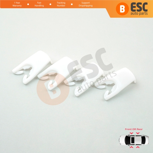 4 Pieces Window Regulator Repair Clamp Clamper Clips for Renault Clio 2 3 Laguna 2 Espace 4 Megane 1 2 Scenic 1 2 Vel Satis 