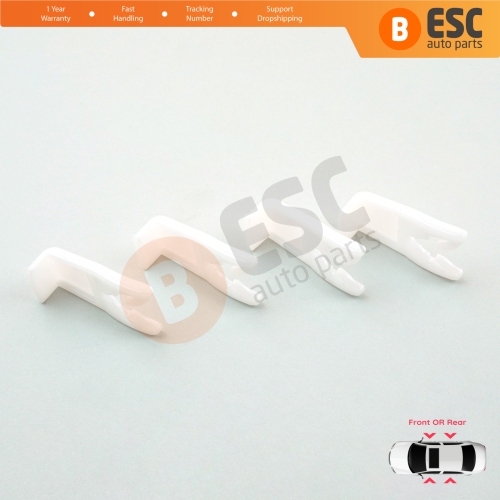 4 Pieces Window Regulator Repair Clamp Clamper Clips for Renault Clio 2 3 Laguna 2 Espace 4 Megane 1 2 Scenic 1 2 Vel Satis 