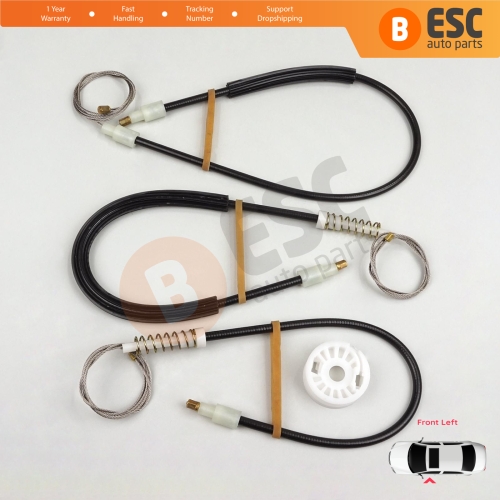 Window Regulator Repair Kit Front Left for BMW 5 Series E60 E61 2003-2010 4/5 Door 51337184383