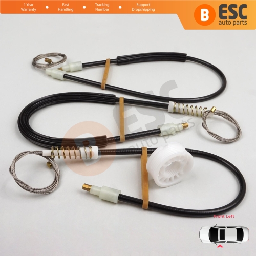 Window Regulator Repair Kit Front Left for BMW 5 Series E60 E61 2003-2010 4/5 Door 51337184383