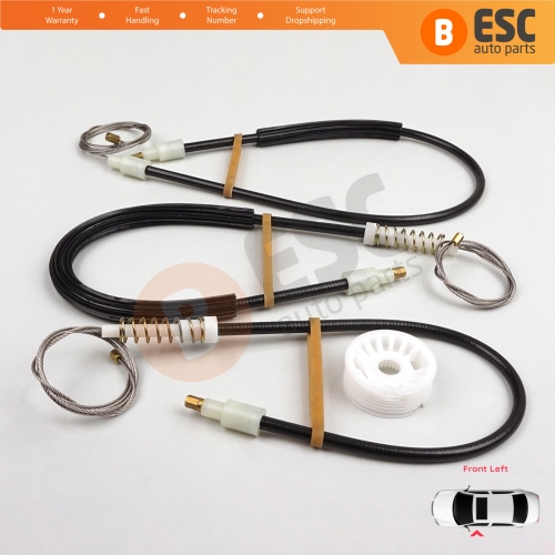 Window Regulator Repair Kit Front Left for BMW 5 Series E60 E61 2003-2010 4/5 Door 51337184383