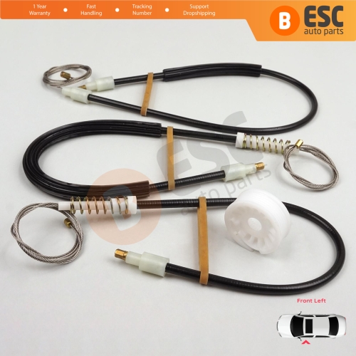 Window Regulator Repair Kit Front Left for BMW 5 Series E60 E61 2003-2010 4/5 Door 51337184383