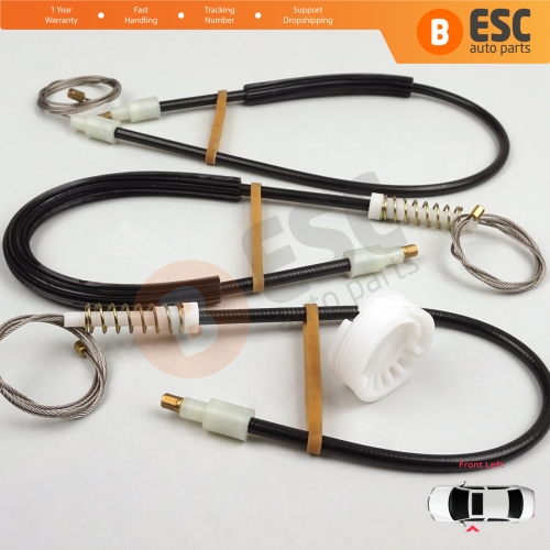 Window Regulator Repair Kit Front Left for BMW 5 Series E60 E61 2003-2010 4/5 Door 51337184383