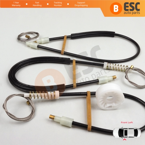 Window Regulator Repair Kit Front Left for BMW 5 Series E60 E61 2003-2010 4/5 Door 51337184383