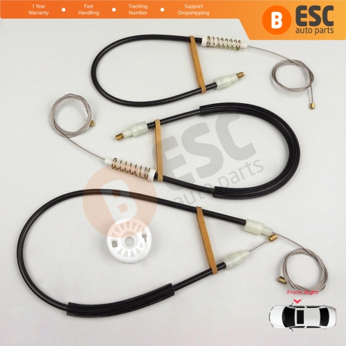 Window Regulator Repair Kit Front Right for BMW 5 Series E60 E61 2003-2010 4/5 Door 51337184384