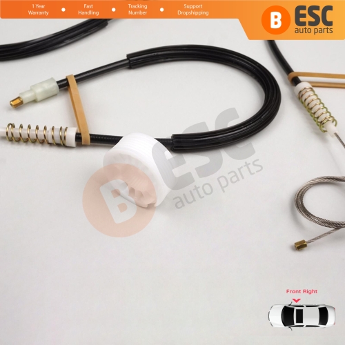 Window Regulator Repair Kit Front Right for BMW 5 Series E60 E61 2003-2010 4/5 Door 51337184384