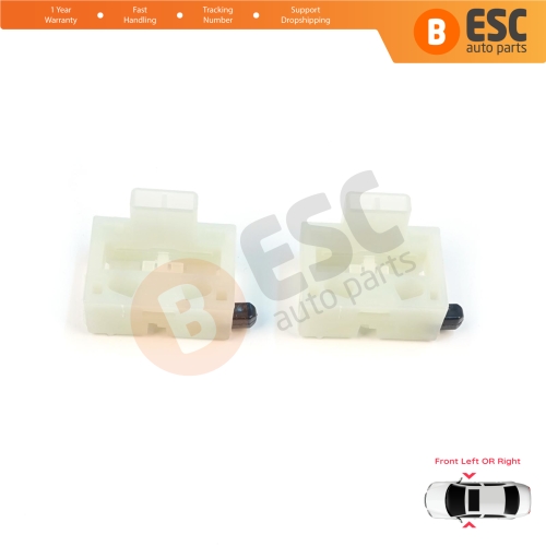 2 Pieces Window Regulator Repair Clips Front Door for Chevrolet Cruze MK1 2008-2016 Volt MK1 2010-2015 95382556
