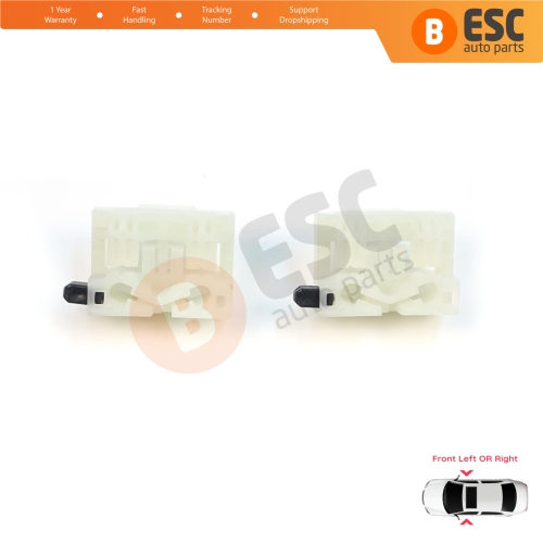 2 Pieces Window Regulator Repair Clips Front Door for Chevrolet Cruze MK1 2008-2016 Volt MK1 2010-2015 95382556