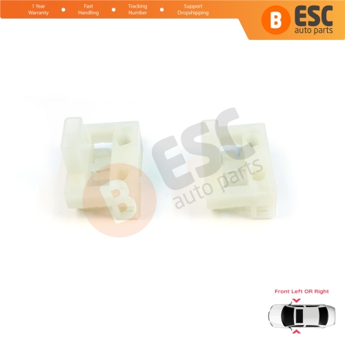 2 Pieces Window Regulator Repair Clips Front Door for Chevrolet Cruze MK1 2008-2016 Volt MK1 2010-2015 95382556