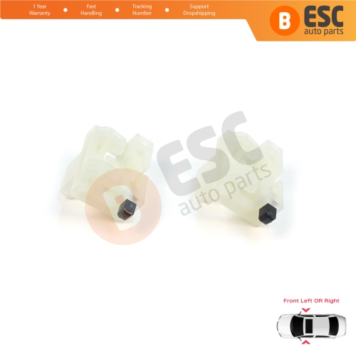 2 Pieces Window Regulator Repair Clips Front Door for Chevrolet Cruze MK1 2008-2016 Volt MK1 2010-2015 95382556