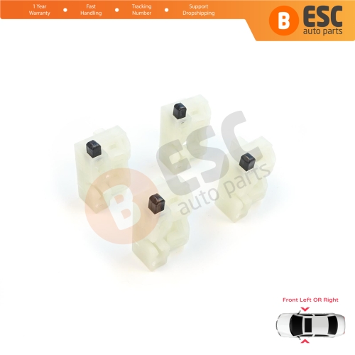 4 Pieces Window Regulator Repair Clips Front Door for Chevrolet Cruze MK1 2008-2016 Volt MK1 2010-2015 95382556