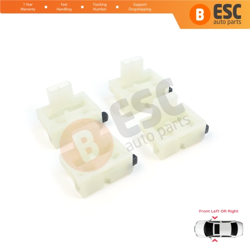 4 Pieces Window Regulator Repair Clips Front Door for Chevrolet Cruze MK1 2008-2016 Volt MK1 2010-2015 95382556