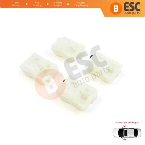 4 Pieces Window Regulator Repair Clips Front Door for Chevrolet Cruze MK1 2008-2016 Volt MK1 2010-2015 95382556