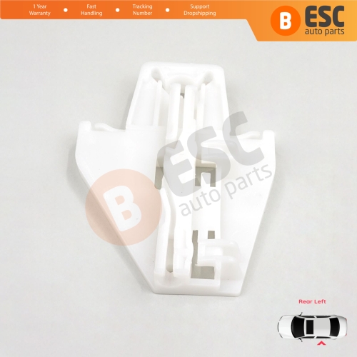 Window Regulator Repair Clips Rear Left for Seat Toledo MK2 1M2 Leon MK1 1M1 Skoda Fabia MK1 6Y 4/5 Door Praktik Van 1M0839461A