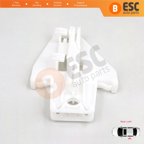 Window Regulator Repair Clips Rear Left for Seat Toledo MK2 1M2 Leon MK1 1M1 Skoda Fabia MK1 6Y 4/5 Door Praktik Van 1M0839461A