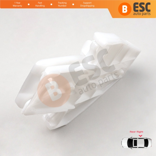 Window Regulator Repair Clips Rear Right for Seat Toledo MK2 1M2 Leon MK1 1M1 Skoda Fabia MK1 6Y 4/5 Door Praktik Van 1M0839462A