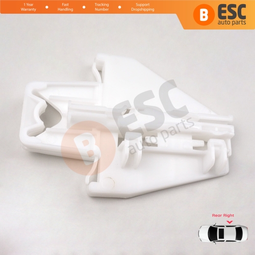 Window Regulator Repair Clips Rear Right for Seat Toledo MK2 1M2 Leon MK1 1M1 Skoda Fabia MK1 6Y 4/5 Door Praktik Van 1M0839462A