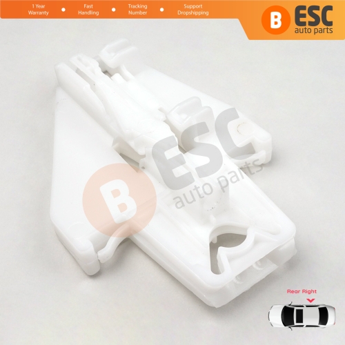 Window Regulator Repair Clips Rear Right for Seat Toledo MK2 1M2 Leon MK1 1M1 Skoda Fabia MK1 6Y 4/5 Door Praktik Van 1M0839462A