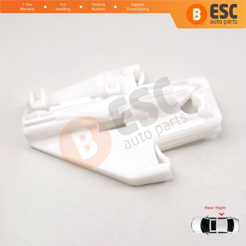 Window Regulator Repair Clips Rear Right for Seat Toledo MK2 1M2 Leon MK1 1M1 Skoda Fabia MK1 6Y 4/5 Door Praktik Van 1M0839462A