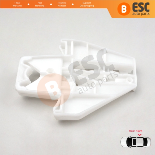 Window Regulator Repair Clips Rear Right for Seat Toledo MK2 1M2 Leon MK1 1M1 Skoda Fabia MK1 6Y 4/5 Door Praktik Van 1M0839462A