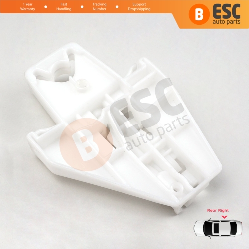 Window Regulator Repair Clips Rear Right for Seat Toledo MK2 1M2 Leon MK1 1M1 Skoda Fabia MK1 6Y 4/5 Door Praktik Van 1M0839462A